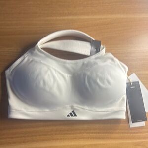 Adidas Women's White Sports Bra